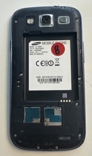 Samsung galaxy 16gb blau - s3,